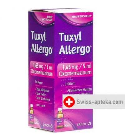Tuxyl Allergo Sirup 1.65мг/5мл бутылка 150мл