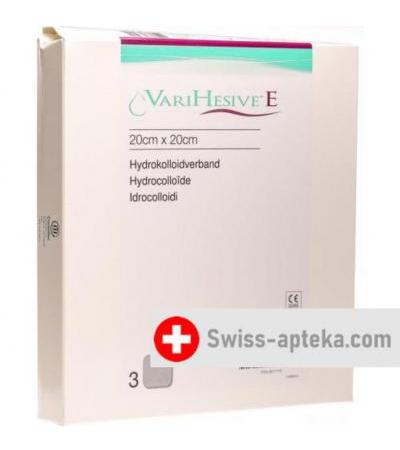 VariHesive E Hydrokolloidverband 20x20см 3 пакетика