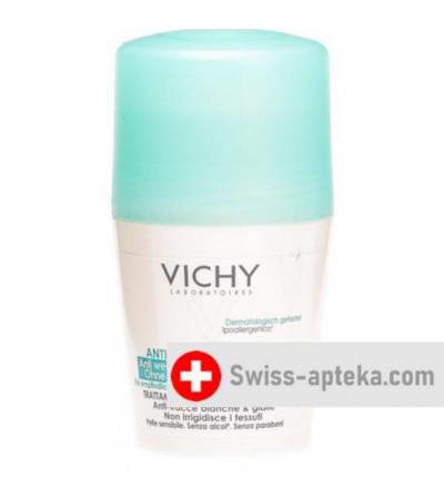 Vichy Deodorant Anti-Transpirant 48H Roll-On Anti Weisse und Gelbliche Flecken 50мл