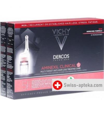 Vichy Dercos Aminexil Clinical 5 Manner 21x 6мл