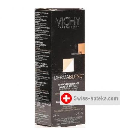 Vichy Dermablend Teintkorrigierendes Make-Up 55 Bronze 30мл