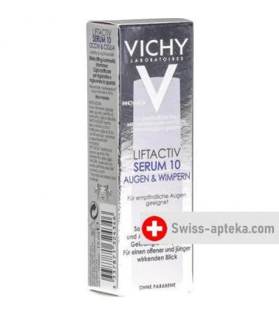 Vichy Liftactiv сыворотка 10 Augen & Wimpern 15мл