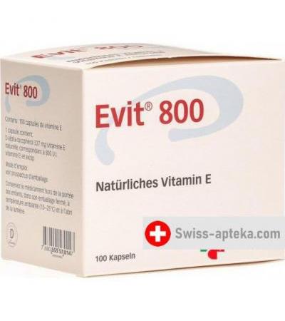 Вита Эвит 800 МЕ 100 капсул