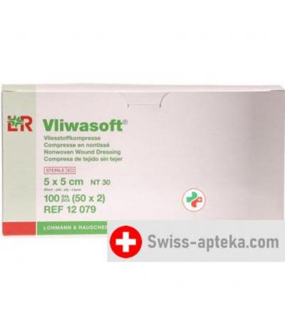 Vliwasoft Nw компресс 5x5см 6-fach стерильный 50x 2 штуки