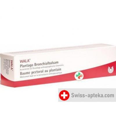 Wala Plantago Bronchialbalsam в тюбике 100г