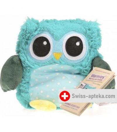 Warmies Pop Warme - Stofftier Eule Turkis