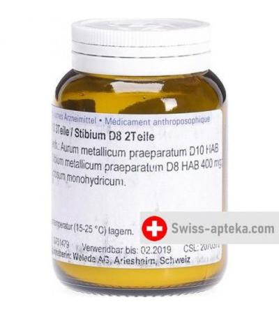Weleda Aurum D10 3 T./stibium D8 2 T. Trit 50г