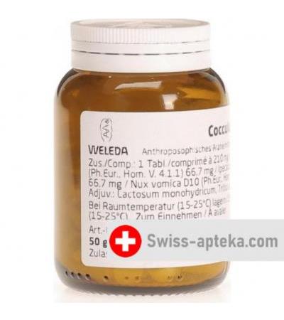 Weleda Cocculus Comp в таблетках, 50г