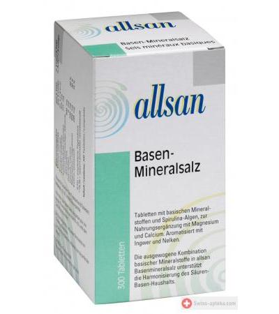 Allsan Basenmineralsalz - 300 Tabl.