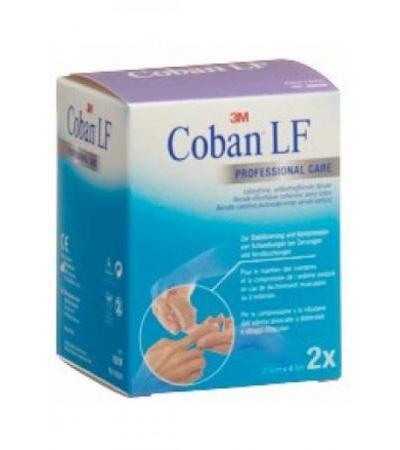 3M COBAN Elast Binde 2.5cmx4.5m latexfrei hf 2 Stk