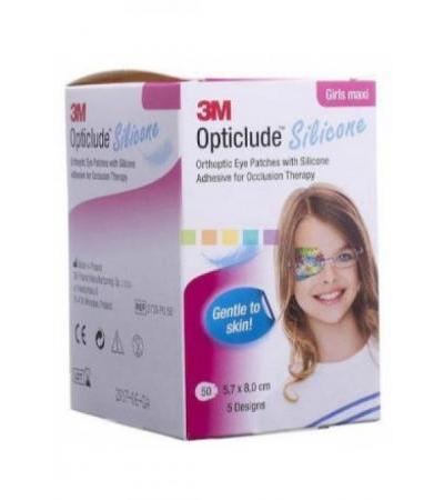 3M OPTICLUDE Silic Augenv 5.7x8cm Maxi Girl 50 Stk