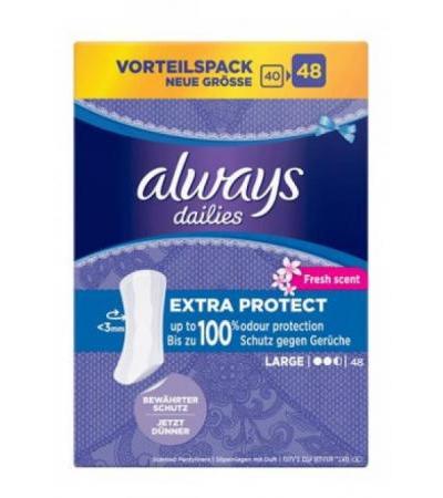 ALWAYS Slipeinlage Ext Prot Lar Trio Vo 3 x 48 Stk