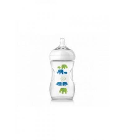 AVENT PHILIPS Naturnah Flasche 260ml Deko bl/grün