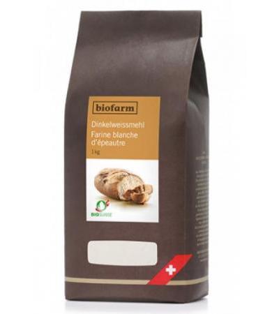 BIOFARM Dinkel Weissmehl Knospe Btl 1 kg