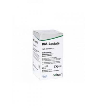 COBAS ACCUTREND Lactat Teststreifen 25 Stk