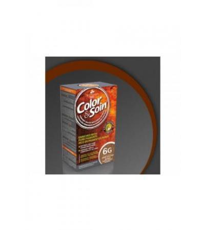 COLOR & SOIN Coloration 6G blond foncé doré 135 ml