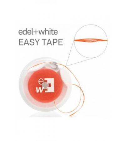 EDEL+WHITE gewachstes Zahnseideband 70m mit Minze