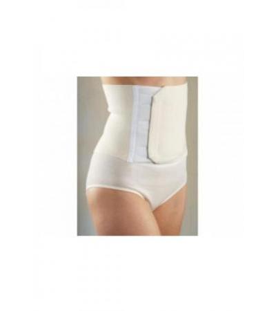 EUSANA Nierenwärmer Velcro L ivoire Swiss M.Silk