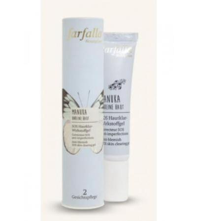 FARFALLA SOS Hautklar-Gel Manuka 15 ml