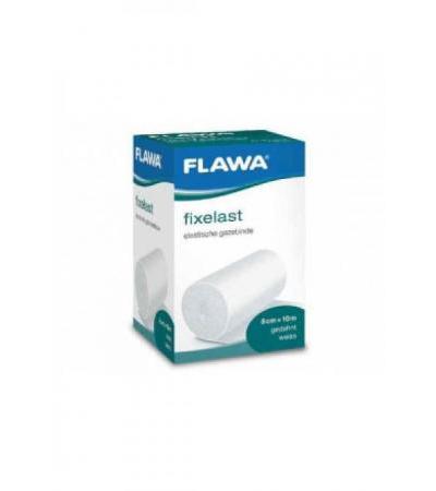 FLAWA FIXELAST Gazebinde 10mx8cm weiss Schachtel