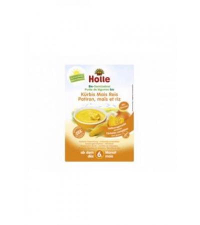 HOLLE Bio-Gemüsebrei Kürbis Mais Reis 175 g