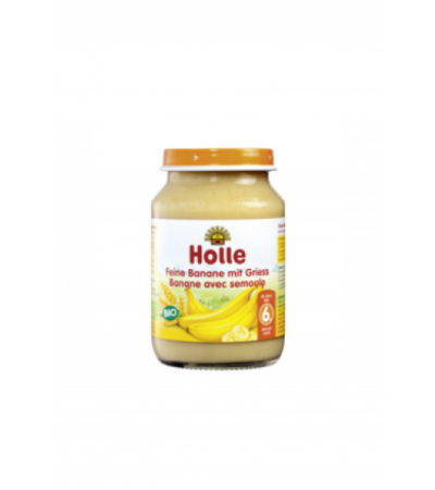 HOLLE Feine Banane mit Griess Bio 190 g