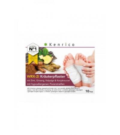 KENRICO Kräuterpflaster Zimt Gins Kelp Konj 10 Stk