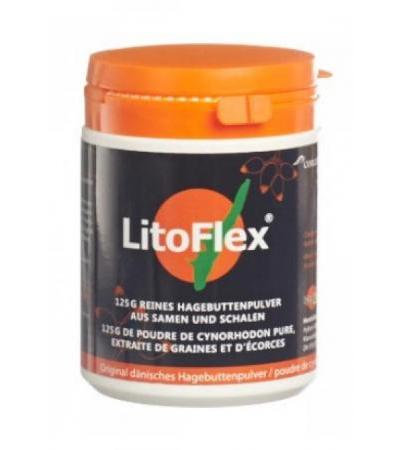 LITOFLEX orig dänisch Hagenbuttenpulver Ds 125 g