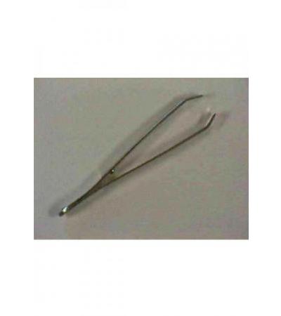 MALTESER Pinzette Ni schmal gebogen 8cm No 10