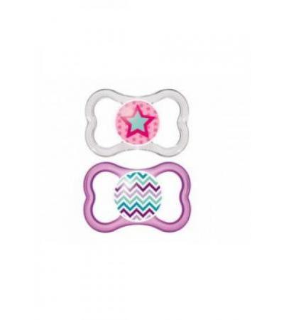 MAM Air Nuggi Sili 6-16M Karton ass 6x2Stk
