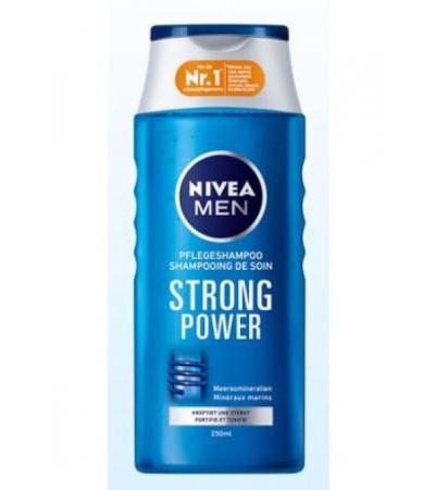 NIVEA Hair Care Strong Power Pflegeshampoo 250 ml