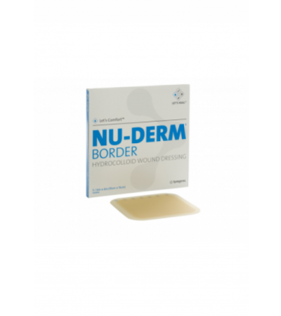 NU-DERM BORDER Hydrokolloidverb 10x10cm st 10 Stk