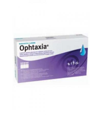OPHTAXIA Gepuff Lösung Augenspül steril 10 x 5 ml
