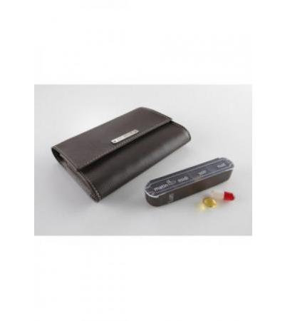 PILBOX Liberty schokofarben DE/FR