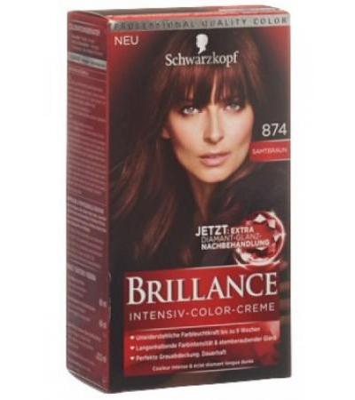 POLY BRILLANCE 874 Samtbraun