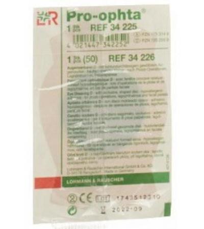 PRO OPHTA D Augenverband lichtdicht hautf