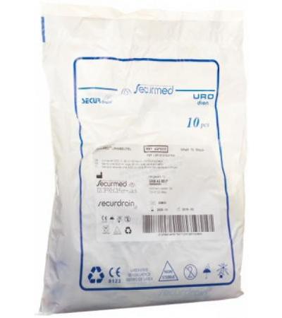QUALIMED Urinbeutel 1.5l 10cm mit RV 10 Stk