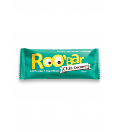 ROOBAR Rohkostriegel Chia-Kokosnuss 50 g