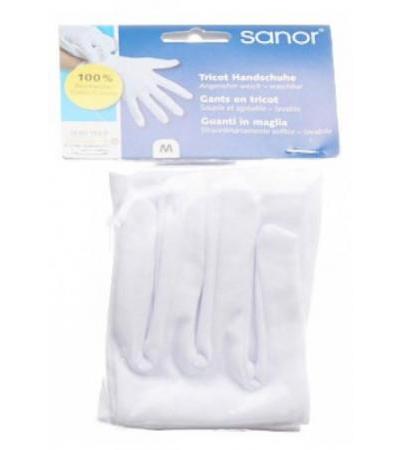 SANOR Tricot Handschuhe S 1 Paar