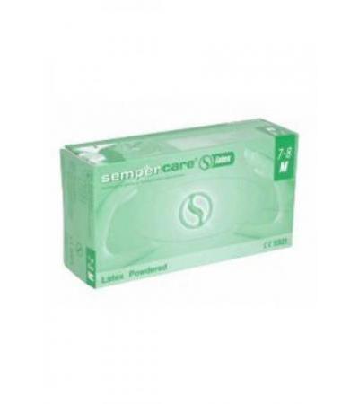 SEMPERCARE Handschuhe Latex L gepudert 100 Stk