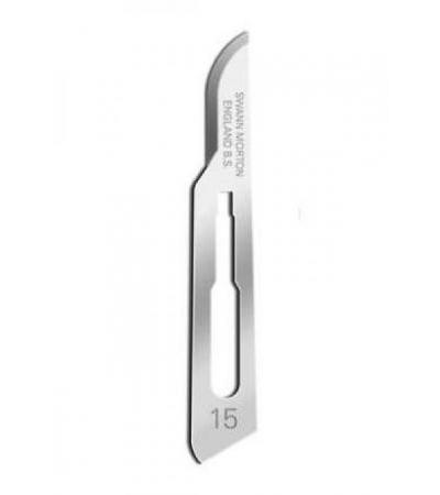 SWANN MORTON Skalpell 1x steril No 15 10 Stk