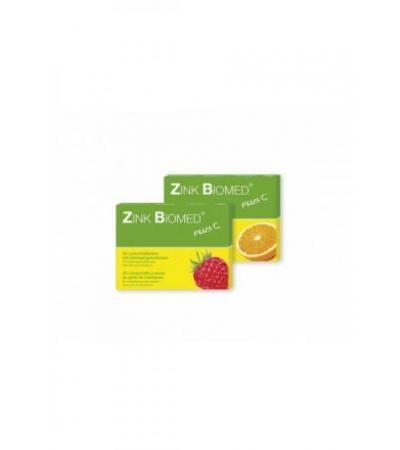 ZINK BIOMED plus C Lutschtabl Orange 50 Stk