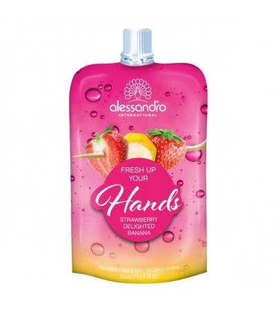 Fresh Up - Strawberry delighted Banana Handgel