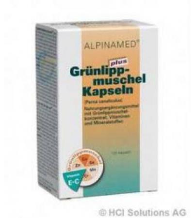 ALPINAMED GRÜNLIPP-MUSCHEL PLUS KAPSELN 120 KAPSELN