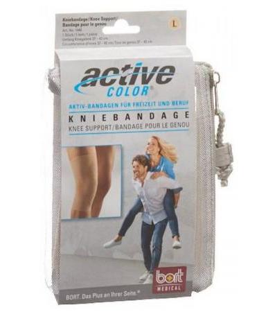 BORT ACTIVECOLOR KNIEBANDAGE XXL -52CM HAUTFARBE