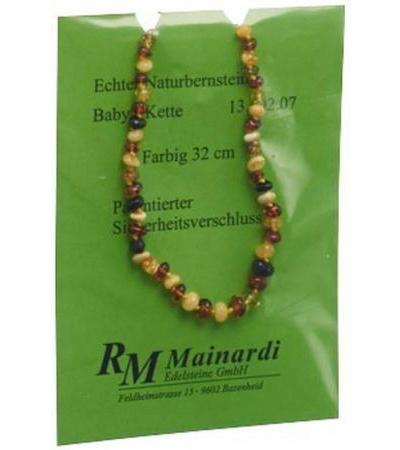 MAINARDI NATUR BERNSTEIN 32CM FARBIG SICHER-VERSCH