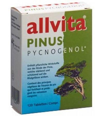 ALLVITA PINUS PYCNOGENOL TABL 120 STK