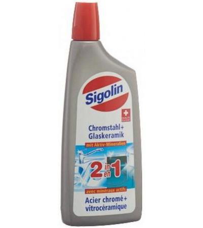 SIGOLIN 2IN1 CHROMSTAHL + GLASKERAMIK FL 250 ML