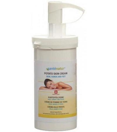 SANTÉNATUR KARTOFFELCREME HAUT HÄNDE UND FÜSSE DISP 550 ML