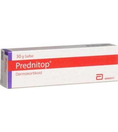 Преднитоп мазь 0.25% тюбик 30 грамм. Prednitop Creme 0.25% Tube 30g